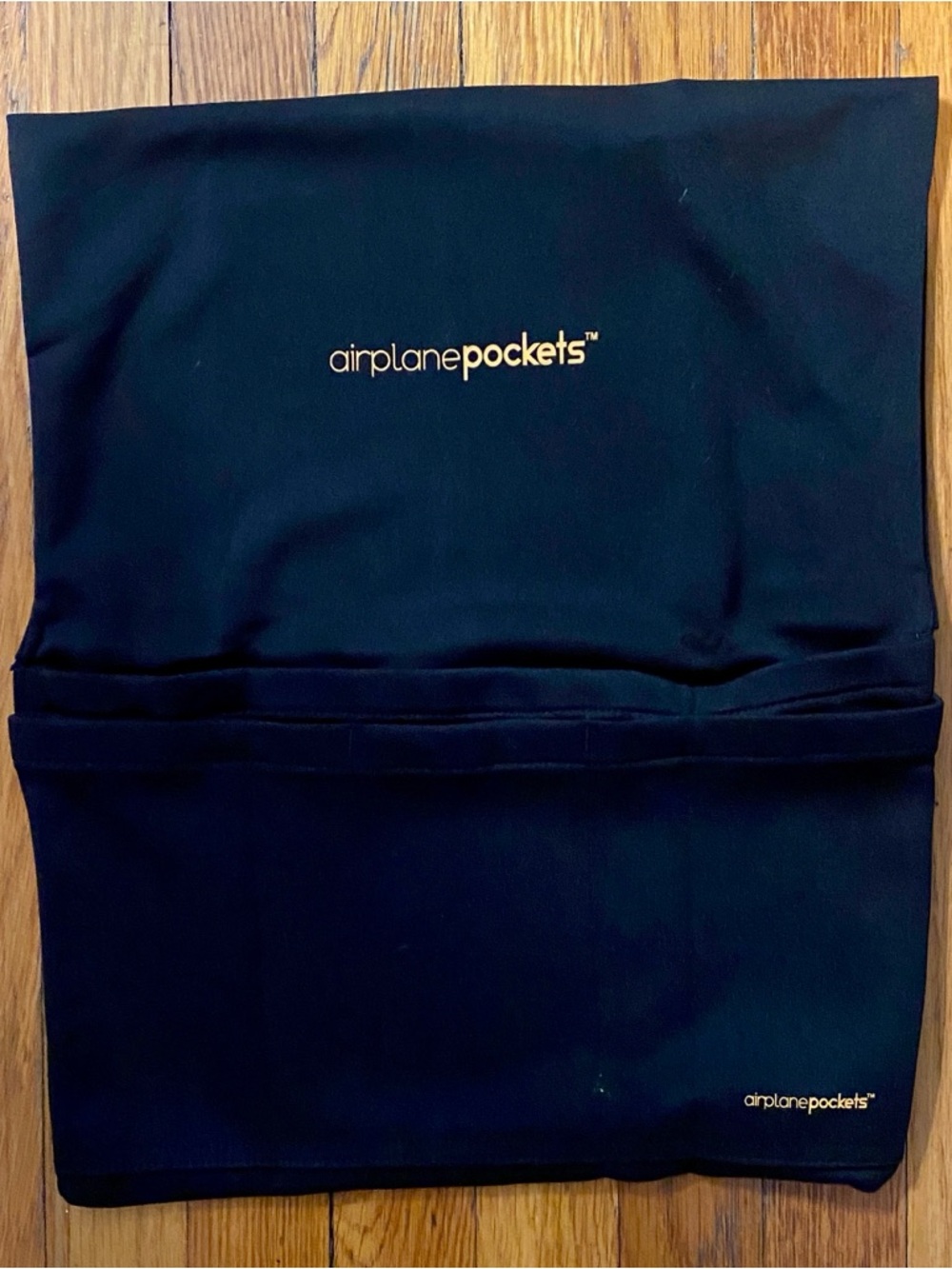 Airplane Pockets Sanitary Tray Table Cover with four pockets